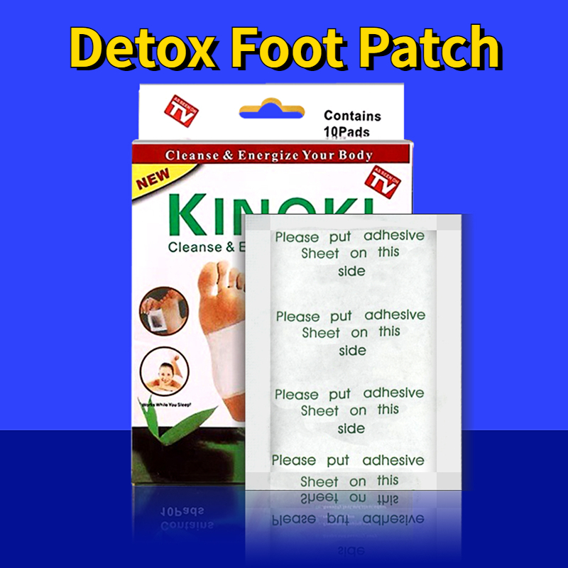 Detox Foot Patch - เกาหลี Kinoki สมุนไพรธรรมชาติ Detox Foot Patch