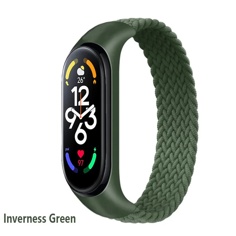 สําหรับMi band 7 8 6 5 ไนลอนSo - Health Wellness Bracelet บทวิจารณ์และราคา